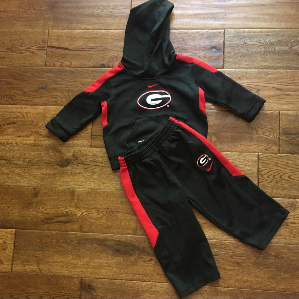 Nike UGA 12M Boy Sweatshirt and Pants